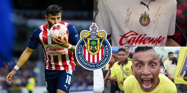 Mientras en América no se preocupan por sus aficionados, en Chivas Alexis Vega hasta les firma la panza.