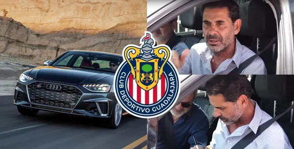Mientras en España llegó a manejar autos de 1 millón, el auto que Fernando Hierro conduce en Chivas.
