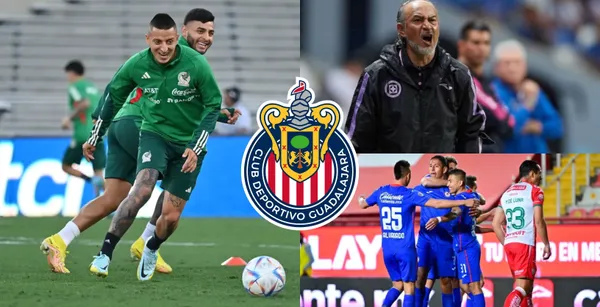 Mientras esta en Qatar con el Tri, los Chemos del Cruz Azul pondría casi 20 millones para quitárselo a Chivas.