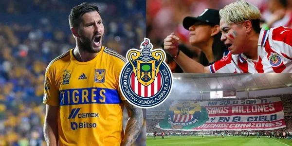 Mientras los jugadores de Chivas entonaban el himno mexicano, lo que hizo Gignac en la final en el Akron