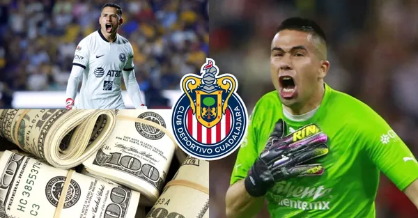 Mientras Luis Ángel Malagón cobra 10 millones en América, lo que Miguel Jiménez cobra en Chivas.
