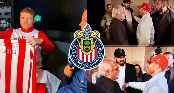 Mientras se jugaba el Clásico Nacional, Amaury estaba en Las Vegas con el "Canelo" Álvarez.