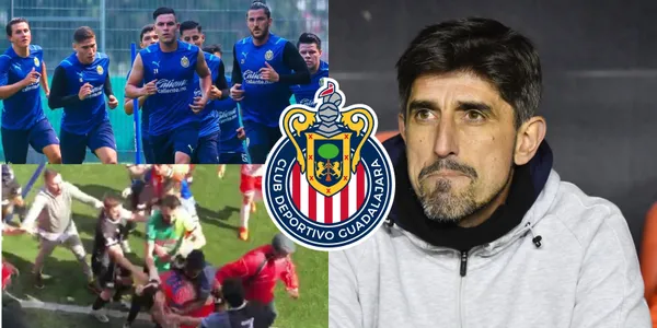 Mientras todo es fiesta en Chivas, dos jugadores se llegaron a pelear en Chivas, ahora uno saldría de la institución.