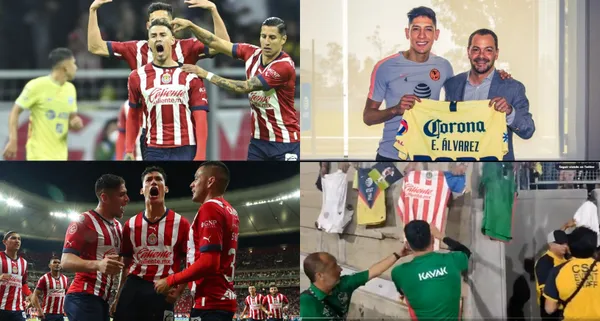 Mientras un referente del América como Edson Álvarez firmó una camisa de Chivas, Chiquete y “Chicote” entienden la rivalidad.