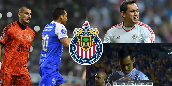 Nahuel Guzmán no se olvida de Chivas y Rodolfo Cota se lo volvió a recordar.