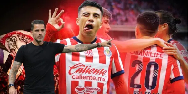 Nene Beltrán celebrando y Gago/FOTO: Mediotiempo