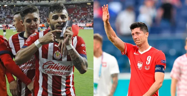 No fue Alexis Vega, el primer jugador del Rebaño que puso a temblar al delantero de la selección polaca.