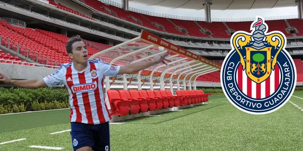 Omar Bravo con la de Chivas y la banca del Akron/FOTO: Behance