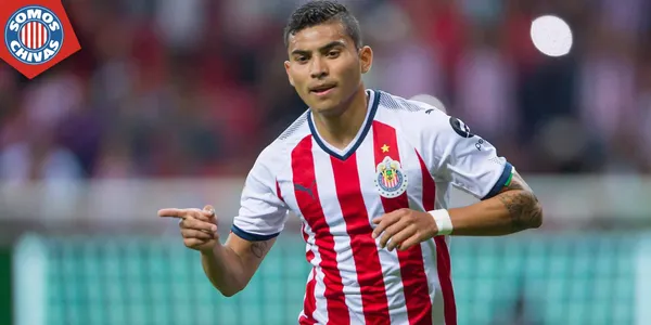 Orbelín Pineda en Chivas (Fuente: MEXSPORT)