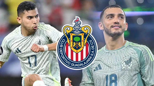 Orbelín Pineda y Luis Chávez (Foto: Juanfutbol)