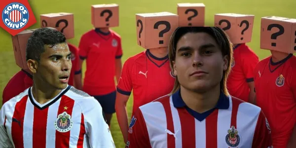 Orbelín y Luka Romero con la playera de Chivas (Fuente: MEXSPORT / GROK)