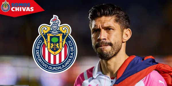 Oribe Peralta en Chivas (Fuente: MEXSPORT)