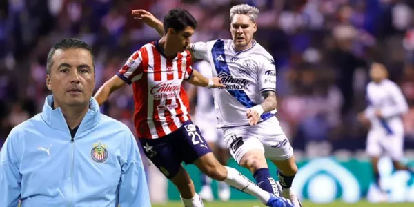 Ortega en el Chivas vs Puebla/FOTO: X Chivas