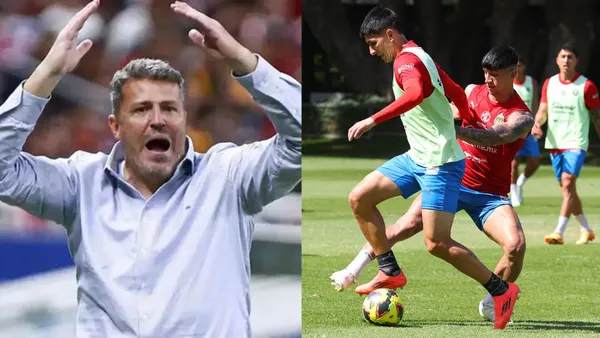 Óscar García borró a un jugador de Chivas que fue refuerzo el certamen anterior y ahora sale del equipo | Foto: Especial