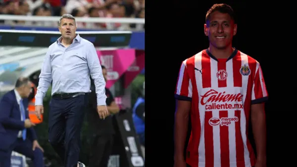 Óscar García dejó a Luis Romo en la banca para el Chivas vs Querétaro | Foto: X @chivas