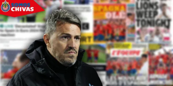 Óscar García en Chivas (Fuente: MEXSPORT)