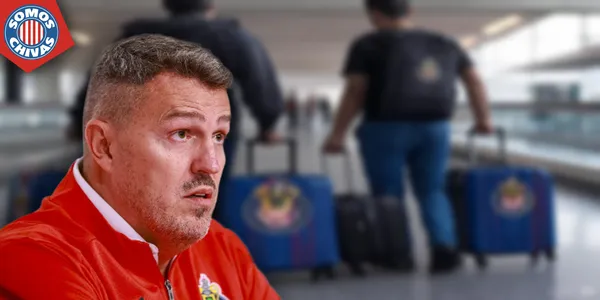 Óscar García en Chivas (Fuente: MEXSPORT)