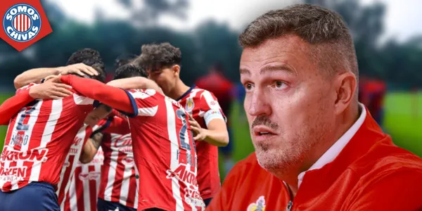Óscar García en Chivas (Fuente: MEXSPORT)