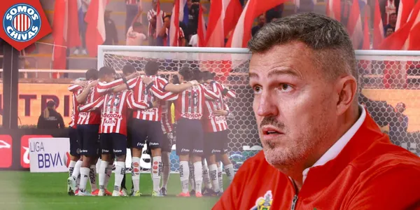Óscar García en Chivas (Fuente: MEXSPORT)