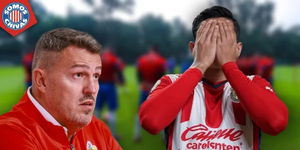 Oscar García en Chivas (Fuente: MEXSPORT)