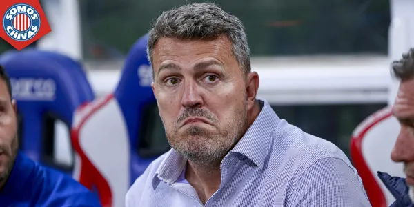 Óscar García en Chivas (Fuente: MEXSPORT)