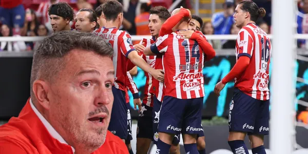 Óscar García en Chivas (Fuente: MEXSPORT)