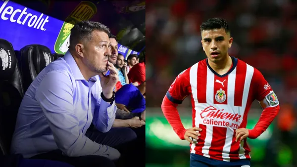 Óscar García ha sido críticado por el trato que le ha dado a Beltrán | Foto: X @chivas