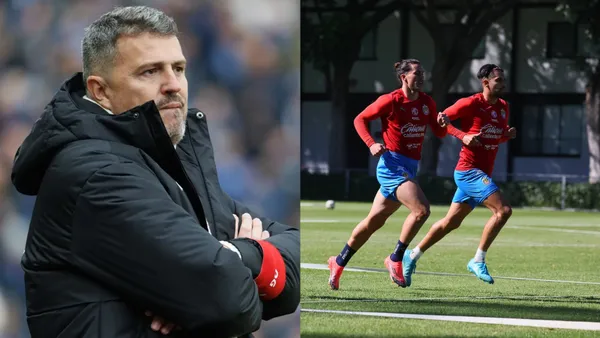 Óscar García podría mantener a algunos jguadores que estaban por salir | Foto: @chivas