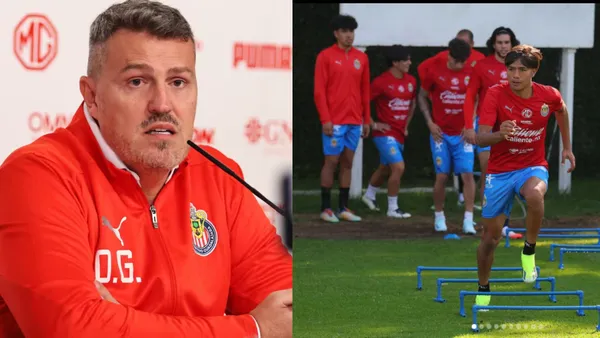 Óscar García reveló el plan de Chivas tras no conseguir los fichajes esperados | Foto: X @chivas