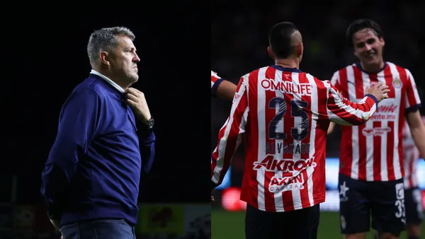 Óscar García tiene como suplente a jugadores referentes de Chivas | Foto: X @chivas