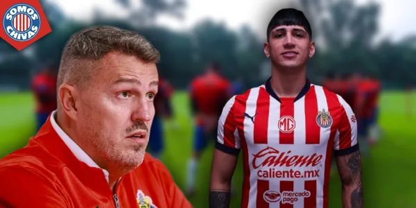 Óscar García y Alan Pulido (Fuente: MEXSPORT)