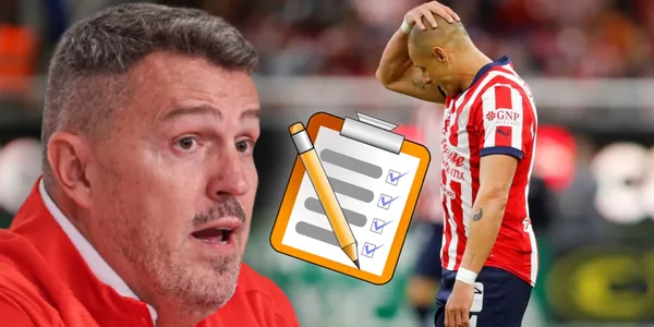 Óscar García y Chicharito en Chivas / Foto: MEXSPORT