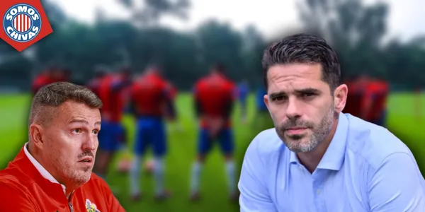 Óscar García y Fernando Gago (Fuente: MEXSPORT)