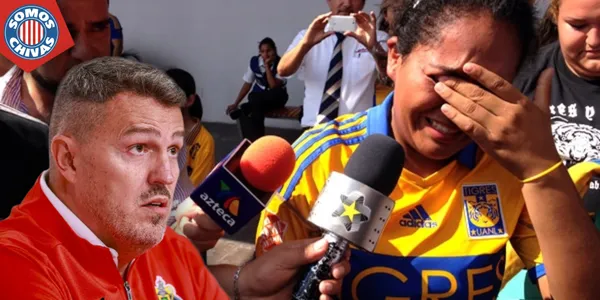 Óscar García y prensa de regia (Fuente: MEXSPORT)