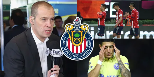 Para André Marín por fin salió la verdadera cara del América mientras Chivas está en la pelea.