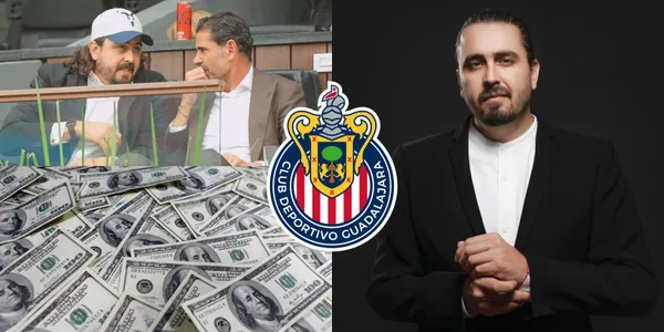 Para los que piensan que Chivas no tiene dinero, a esto asciende la fortuna de Amaury Vergara.
