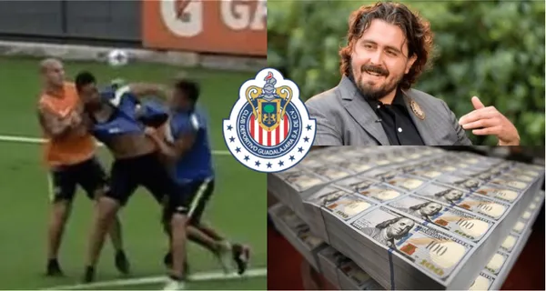 Pasó por las Chivas, un golpe a Amaury Vergara acabó con su estancia en el Guadalajara, ahora está desempleado.