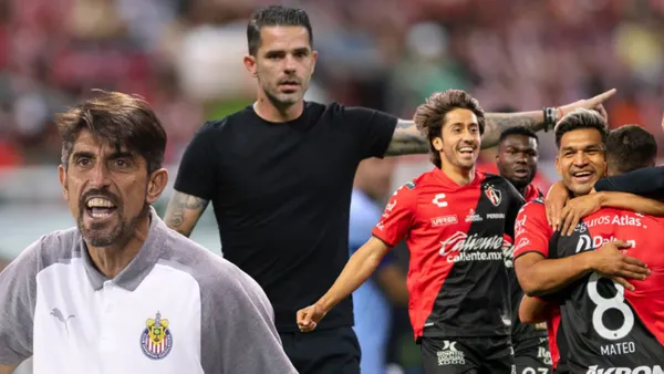 Pauno gritando, Gago y los jugadores de Atlas