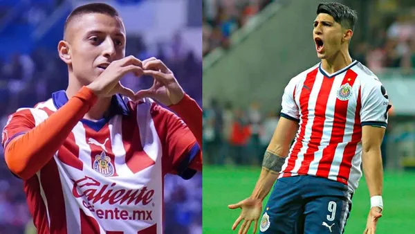 Piojo Alvarado y Pulido ya anotaron en el Chivas vs Tijuana | foto: Especial