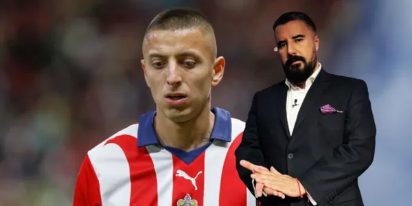 Piojo con Chivas y Álvaro Morales/ FOTO: X Chivas