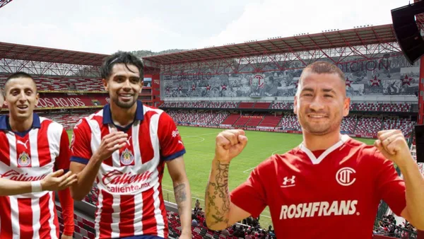 Piojo y Marín y Meneses en el Estadio Nemesio Diez