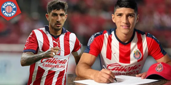 Pocho Guzmán y Alan Pulido (Fuente: MEXSPORT / GROK)