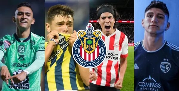 Por sin se han destapado lo nombres de los jugadores con los que Chivas buscará la 13.