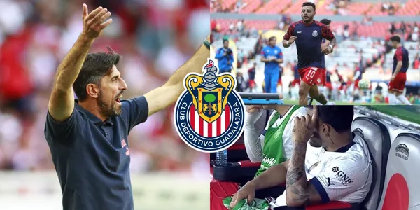 Preocupación para Veljko Paunovic en Chivas, Alexis Vega salió de cambio, pero no fue por bajo rendimiento.