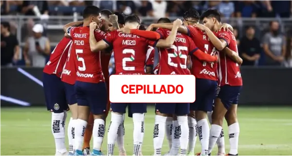 Problemas en Chivas, filtran a qué jugador cepillaron, en pleno Chivas vs América