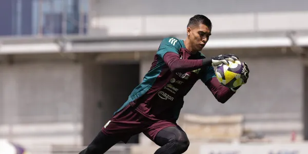 Rangel en entreno. Foto: Selección