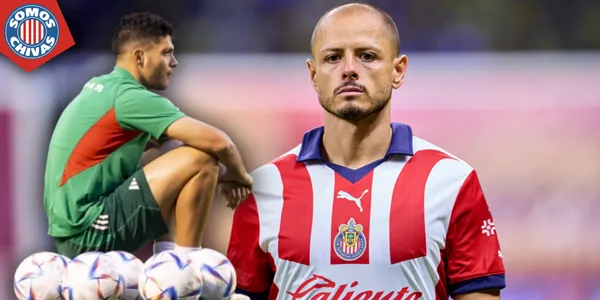 Raúl Jiménez y Chicharito (Fuente: MEXSPORT)