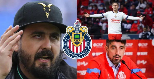 Reportan que Amaury Vergara ya no querría a Cristian Calderón en Chivas y su permanencia dependería de Paunović.