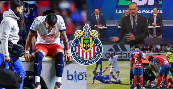 Revelan cuál habría sido la causa de la lesión de Alexis Vega en el partido de Chivas vs Atlético de San Luis.