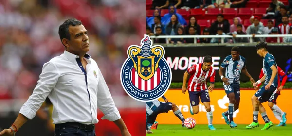 Ricardo Cadena demostró que le ha quedado muy grande el puesto de técnico en Chivas.